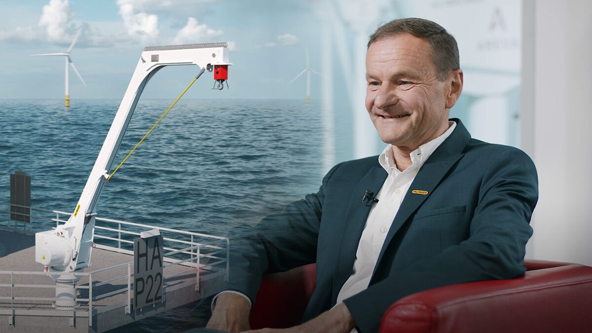 PALFINGER’s offshore wind adventure: an industry pioneer remembers