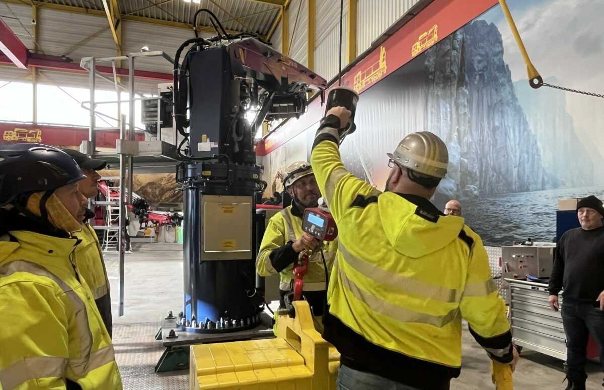 Reaching new heights in offshore wind crane inspection