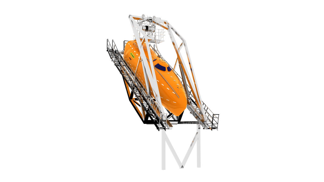 FF1100 free-fall lifeboat