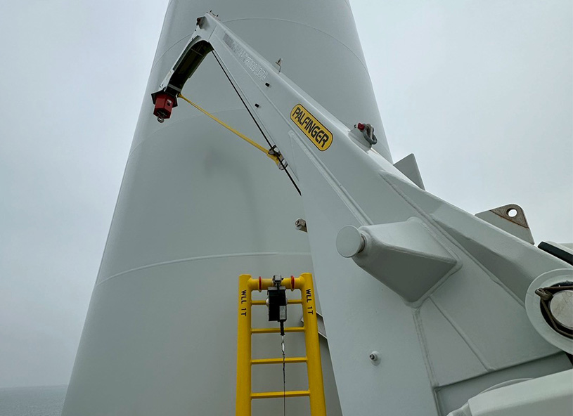 Fixed boom crane PF120