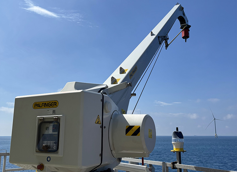 Fixed boom crane PF200