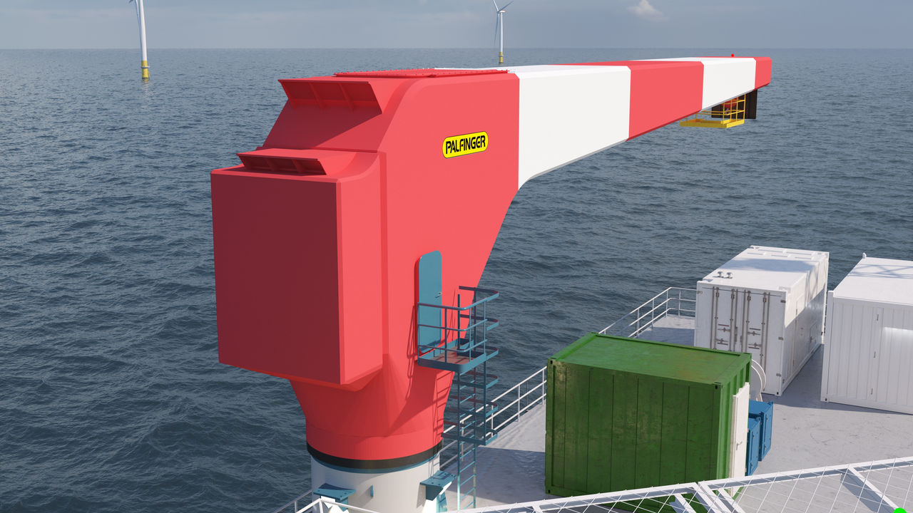 Fully electric jib crane